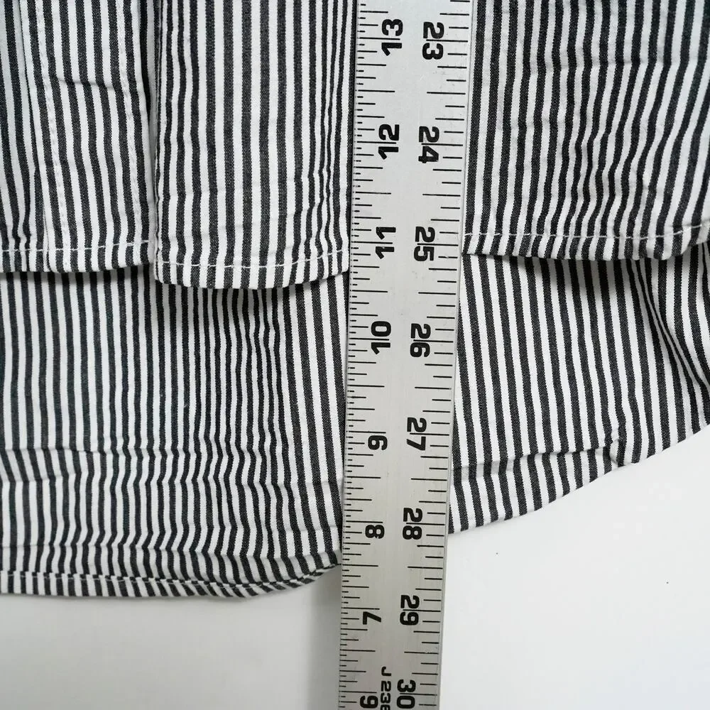 J.Crew x The New Yorker Étienne Striped Shirt Oversized M Boxy - Picture 6 of 11
